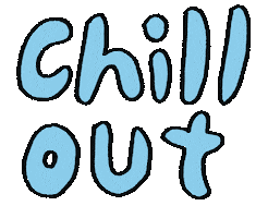 Chill Relax Sticker