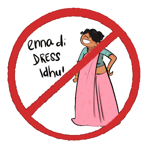 Tamil Aunty Sticker