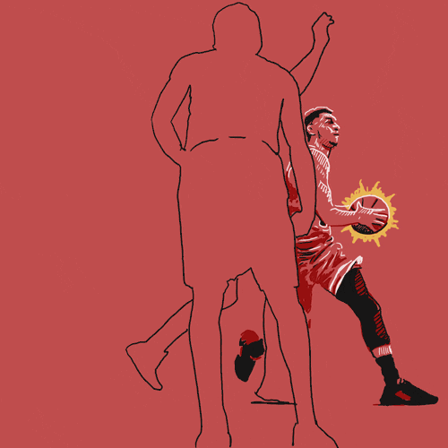 On Fire Sport GIF by Chicago Bulls