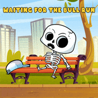 Bull Run Waiting GIF by BigBrains