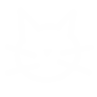 marievarillon cat white aesthetic line Sticker