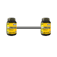 swipe up bench press Sticker by MAN Sports