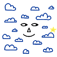 crarolina star cloud estrela nuvem Sticker
