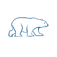 polarbearsinternational vote conservation polar bear climate action Sticker