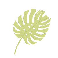 Beach Plant Sticker