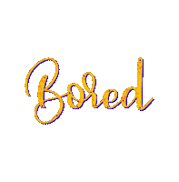 Bored Home Sticker