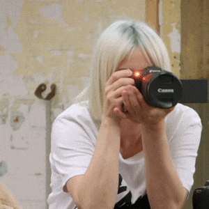 Photographe animé
