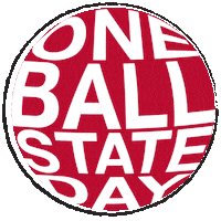 Give Indiana University Sticker by Ball State University