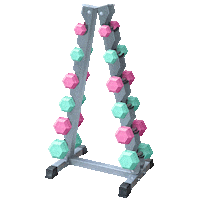 Weights Sticker by Wandergym