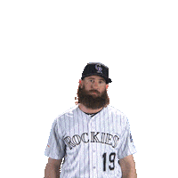 major league baseball rockies stickers Sticker by MLB