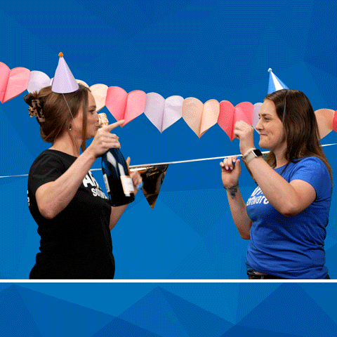 Champagne Slingers GIF by AFAS Software