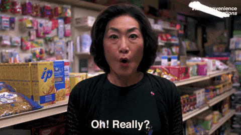 Jean Yoon Reaction GIF by Kim's Convenience