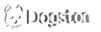 logo dogston Sticker