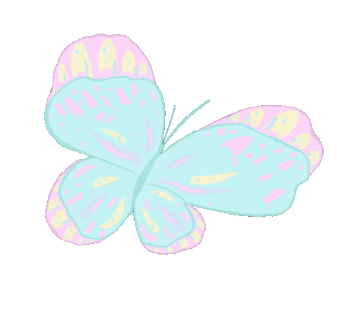 _sydneybaldwin giphyupload pastel butterfly butterflies Sticker