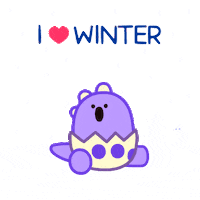 Freezing Christmas Vacation Sticker by DINOSALLY