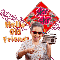 chinese new year hello Sticker by Mega Advertising