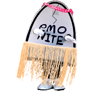 hawaii hula Sticker by Emo Nite