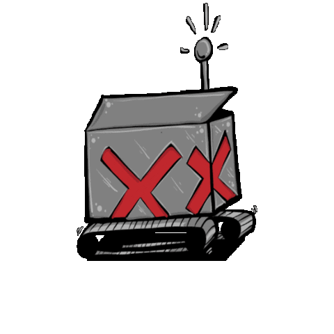 Bot Box Sticker by OddballRandall