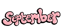 September Sticker by Natalie Michelle Watson