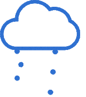 Sun Rain Sticker