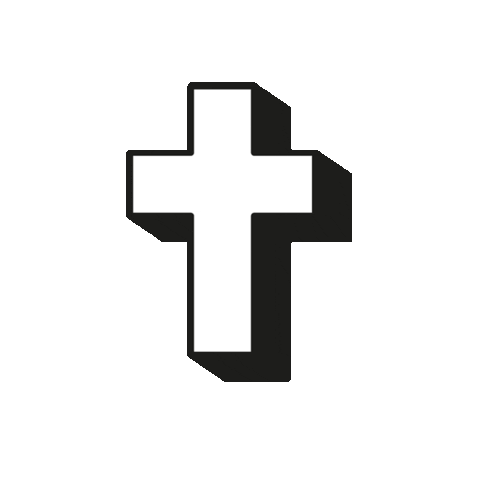 Jesus Cross Sticker by Capital