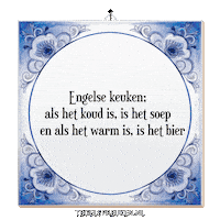 Bier Nl Sticker by Tegelspreuken.nl