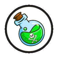 voodootoken meme animation logo memecoin Sticker