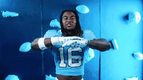North Carolina Football GIF by UNC Tar Heels