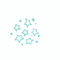 Monigotita stars sparkle shine bright GIF