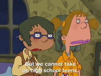 as told by ginger nicksplat GIF