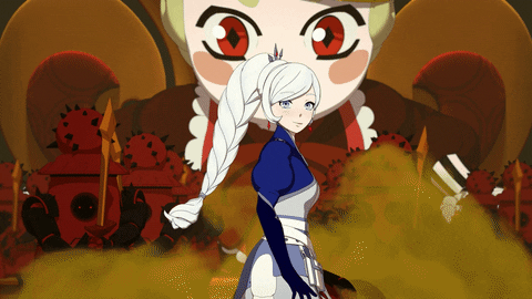 Bow Down Weiss Schnee GIF by Rooster Teeth