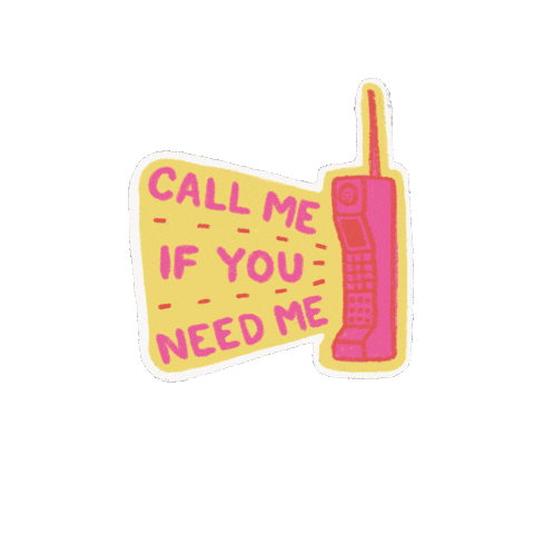 Phone Call Sticker