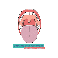 Mouth Sticker by CRNA School Prep Academy