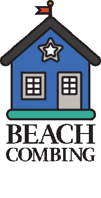 Beach House Sticker by Beachcombing Magazine