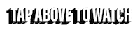 Tap Above To Watch Sticker by Lost Debate