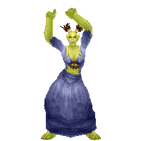 dance shrek STICKER