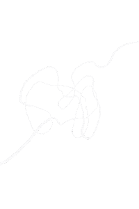 Overthinking White Line Sticker