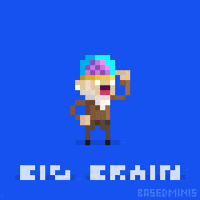Think Big Brain GIF by BasedMinis