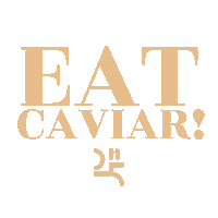 Kaviar Sticker by N25Caviar