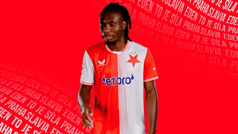 Football Look GIF by SK Slavia Praha