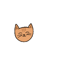 Cat Sticker by Carol Fernandes