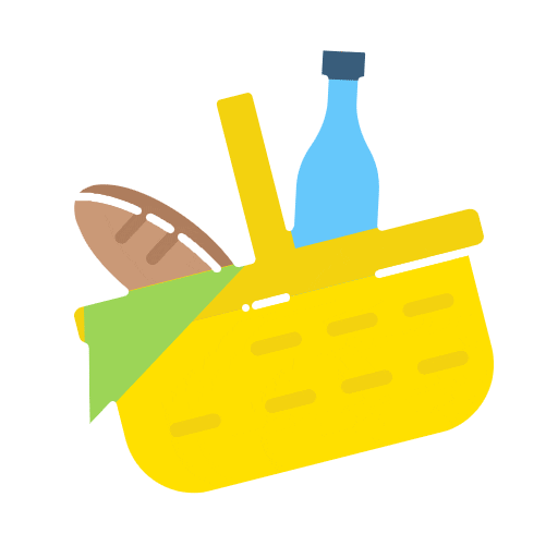 GreenStory giphyupload summer picnic simplizero Sticker