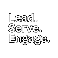 UICSLCE lead serve engage uic Sticker