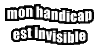 lavieenfibromyalgie invisible handicap fibro lavieenfibromyalgie Sticker