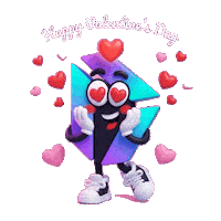 Viralgif Bemyvalentine Sticker by IDX Solana