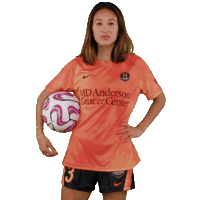 Houston Dash Smile Sticker by National Women's Soccer League