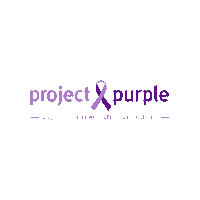 ProjectPurple pancreatic cancer pancreaticcancer pancreas cancer project purple Sticker