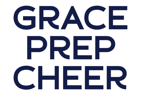 Glitter Cheer Sticker by Grace Prep Academy