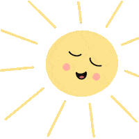 Happy Sunny Day Sticker