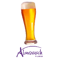 almrauschplanai party beer bier austria Sticker